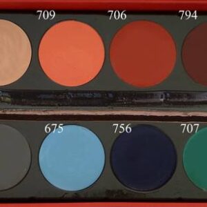 Paleta 12 masnih boja - Paleta pomoćnih boja