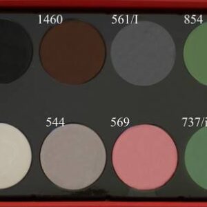 Paleta 12 masnih boja - Maskenbal nijanse