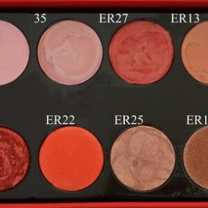 Paleta 12 ruževa - Natur i roze mat & svetlucavi ruževi